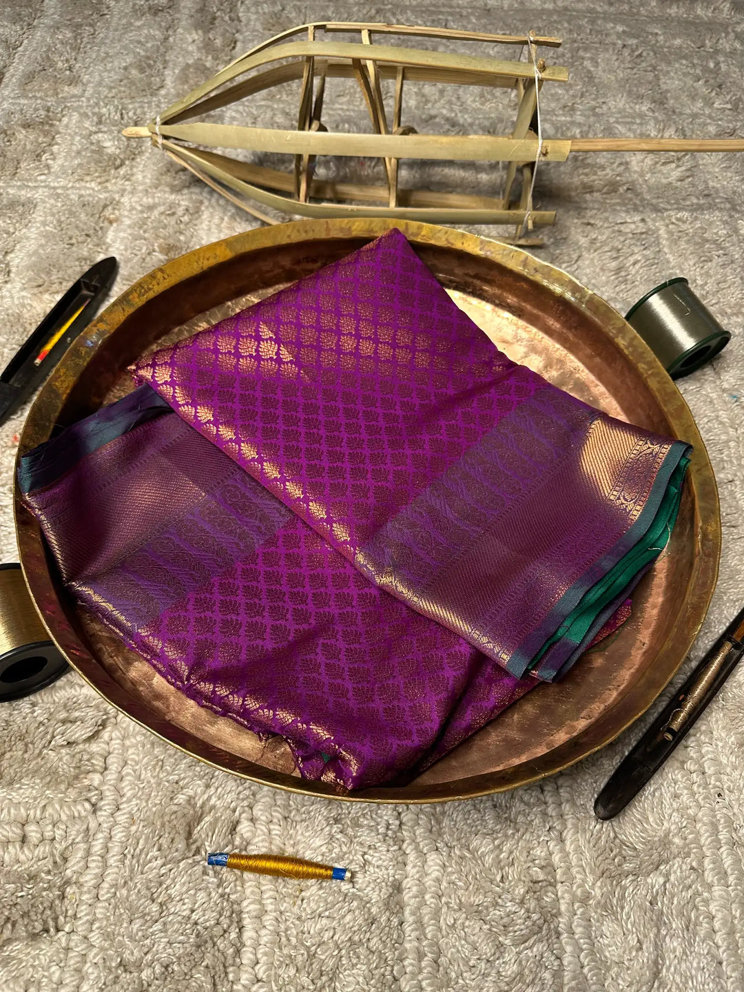 Handpicked Softsilk Heritage Banarasi Saree