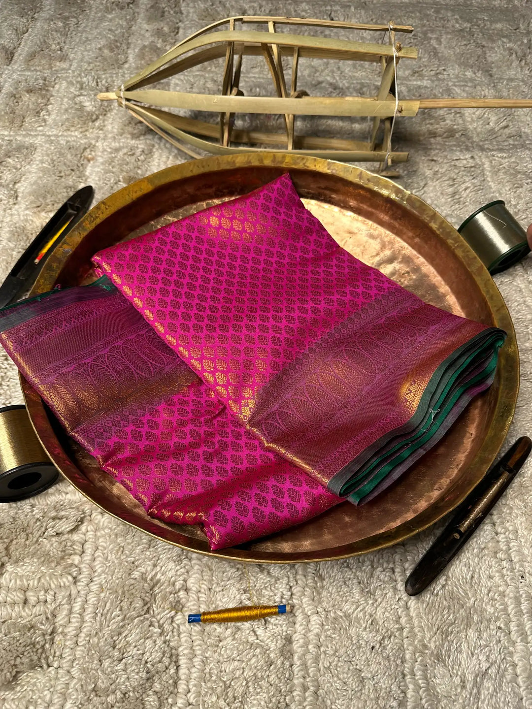 Eccentric Zari Weave Softsilk Banarasi Saree