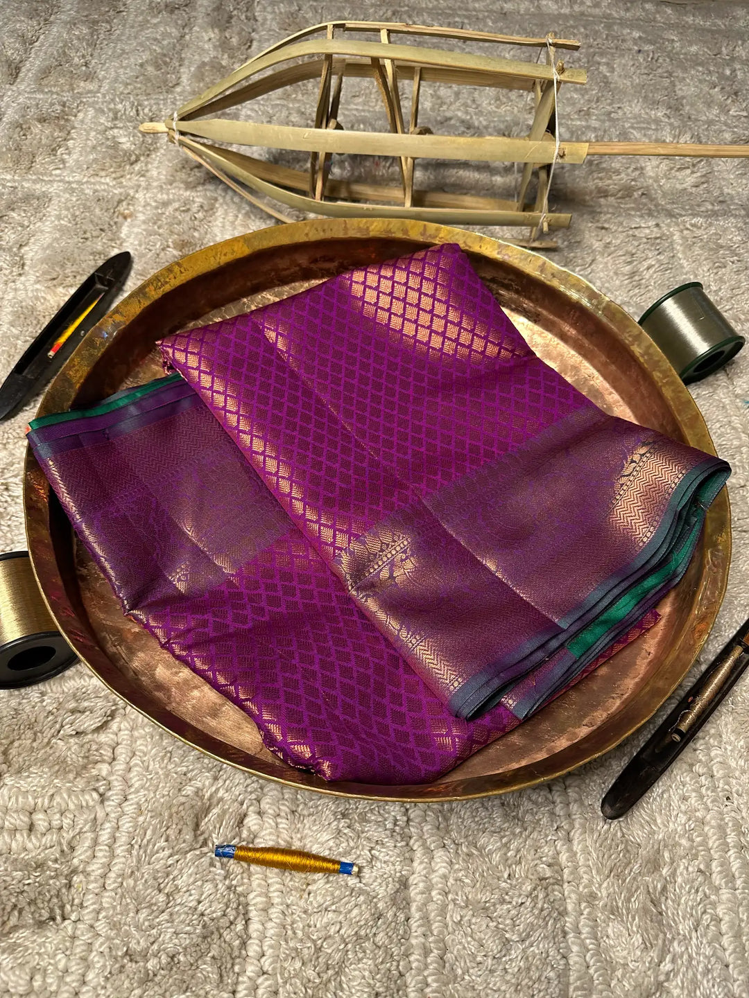 Eccentric Zari Weave Softsilk Banarasi Saree
