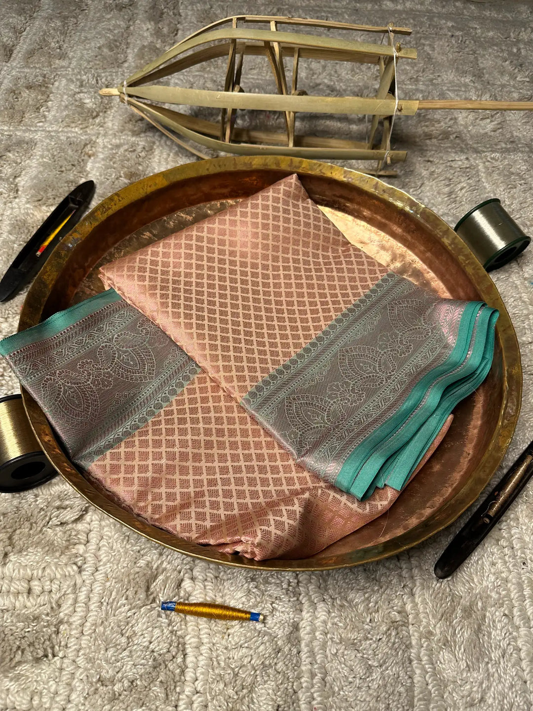 Eccentric Zari Weave Softsilk Banarasi Saree