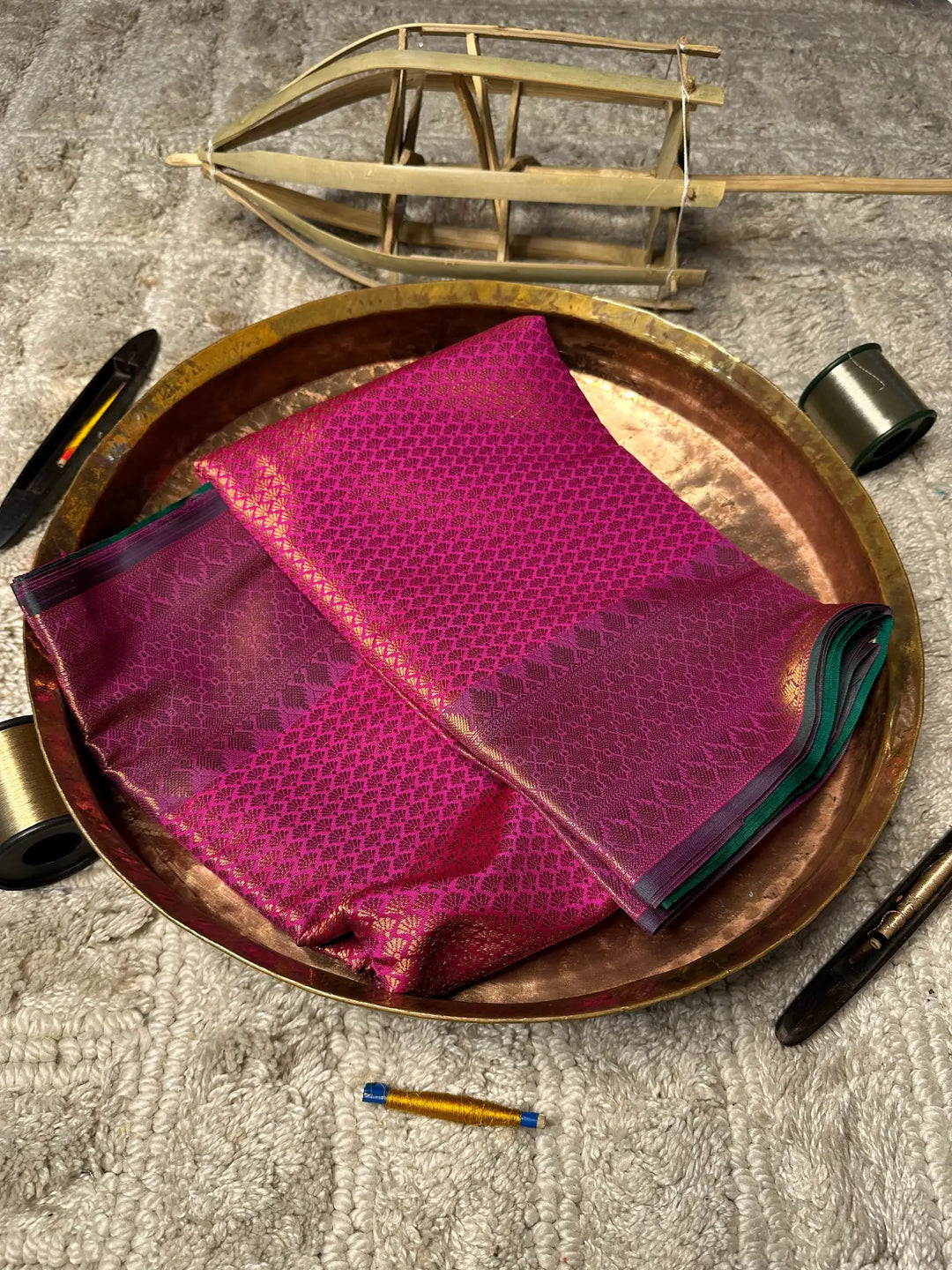 Eccentric Zari Weave Softsilk Banarasi Saree