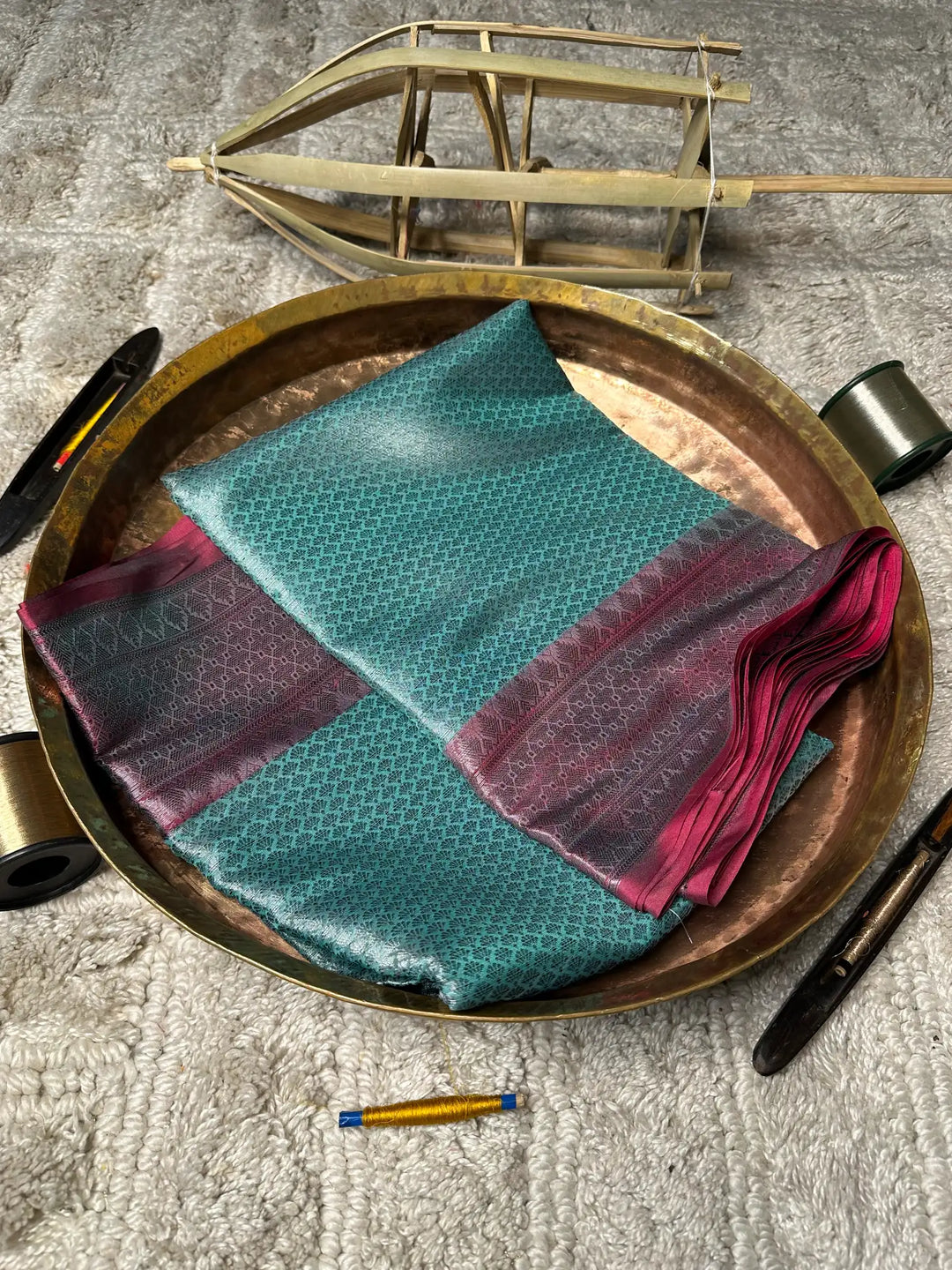 Eccentric Zari Weave Softsilk Banarasi Saree