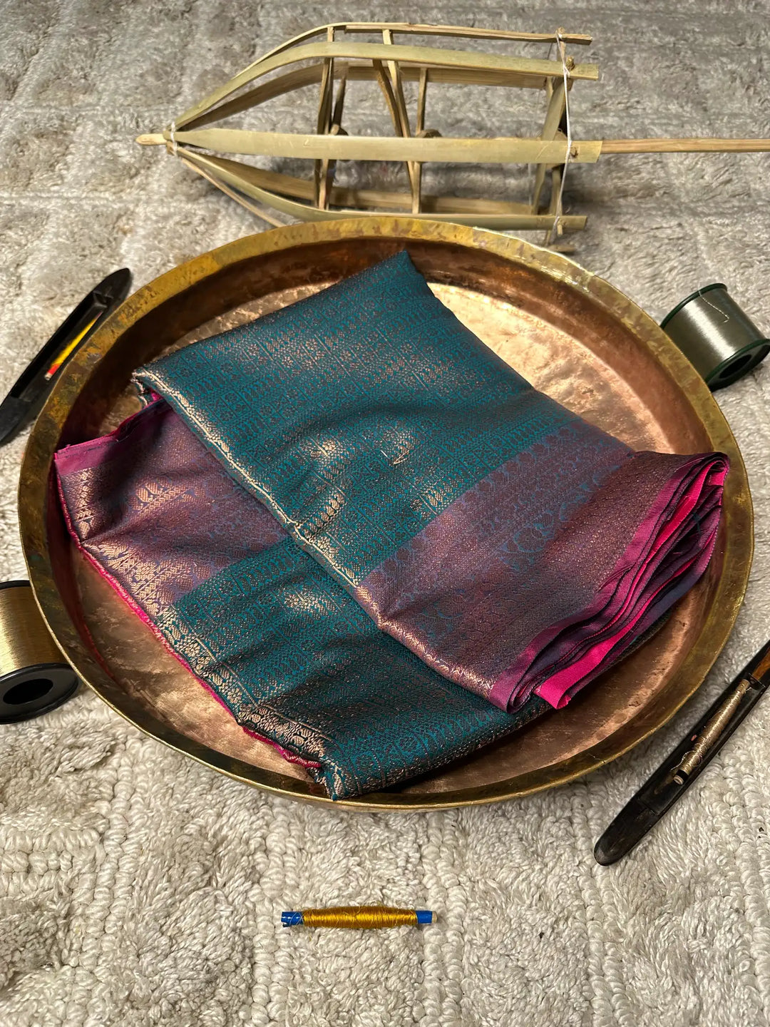 Eccentric Zari Weave Softsilk Banarasi Saree