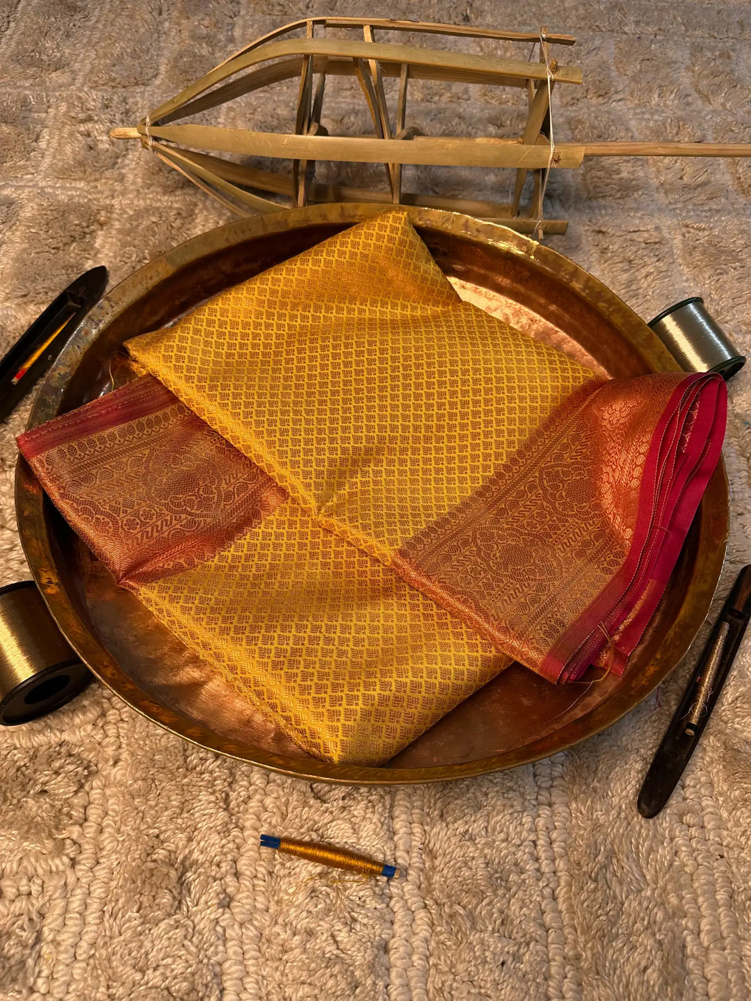 Eccentric Zari Weave Softsilk Banarasi Saree