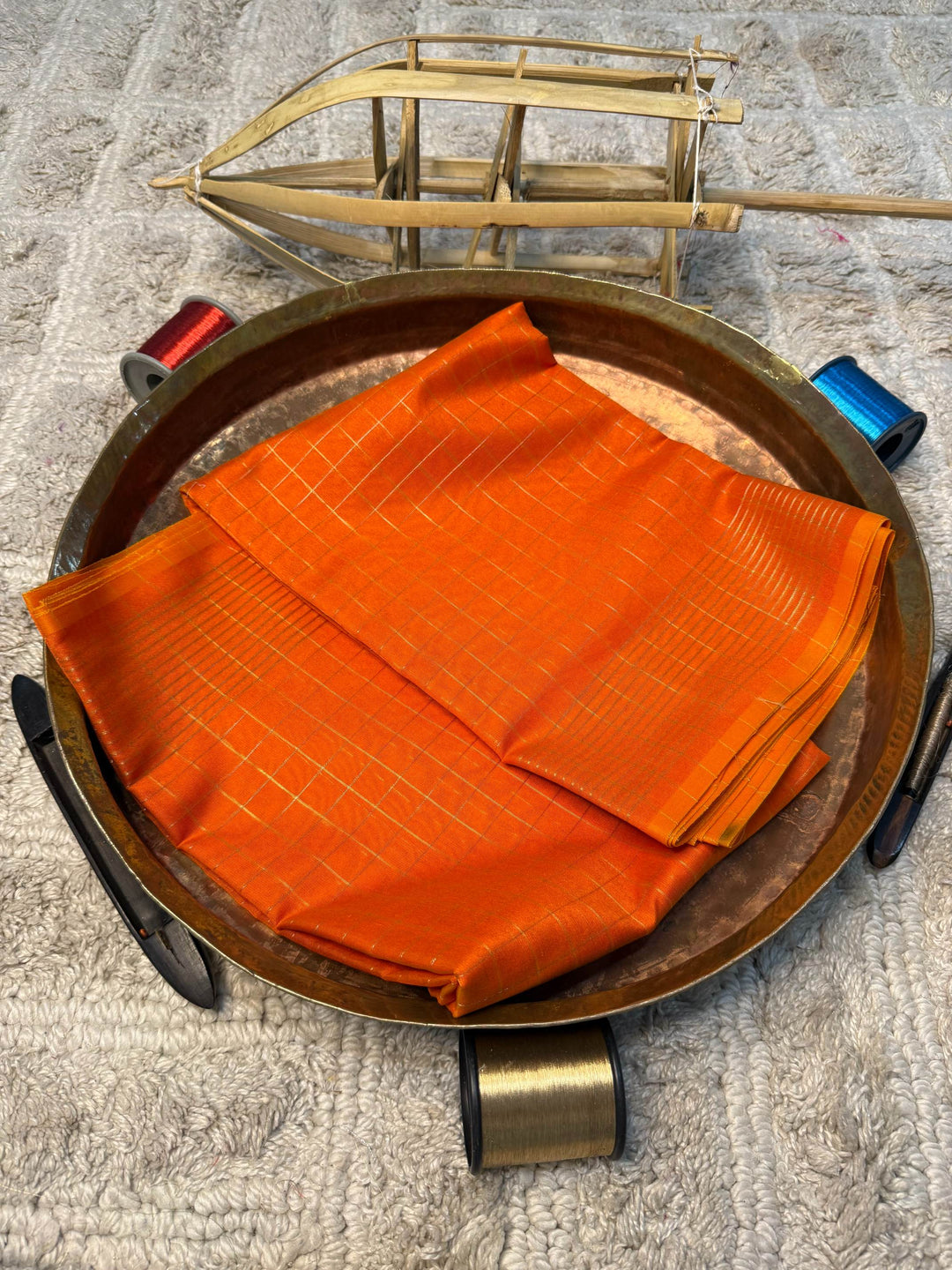Eccentric zari weave Softsilk Banarasi Saree
