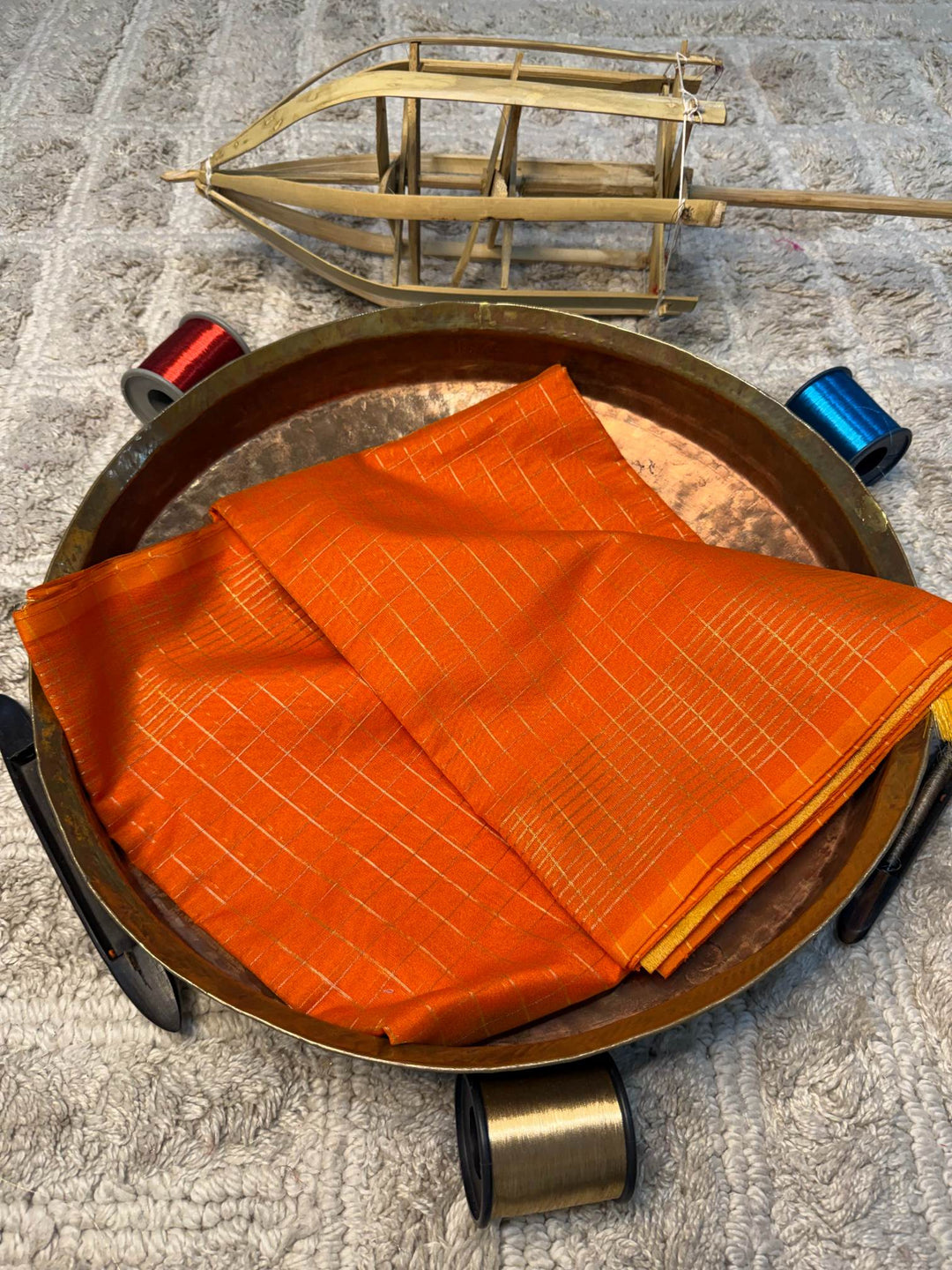 Eccentric zari weave Softsilk Banarasi Saree