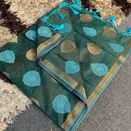 Soft Cotton Silk Banarasi Saree