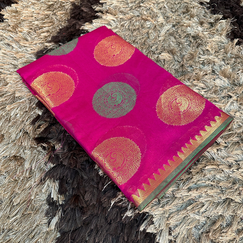 Soft Cotton Silk Banarasi Saree