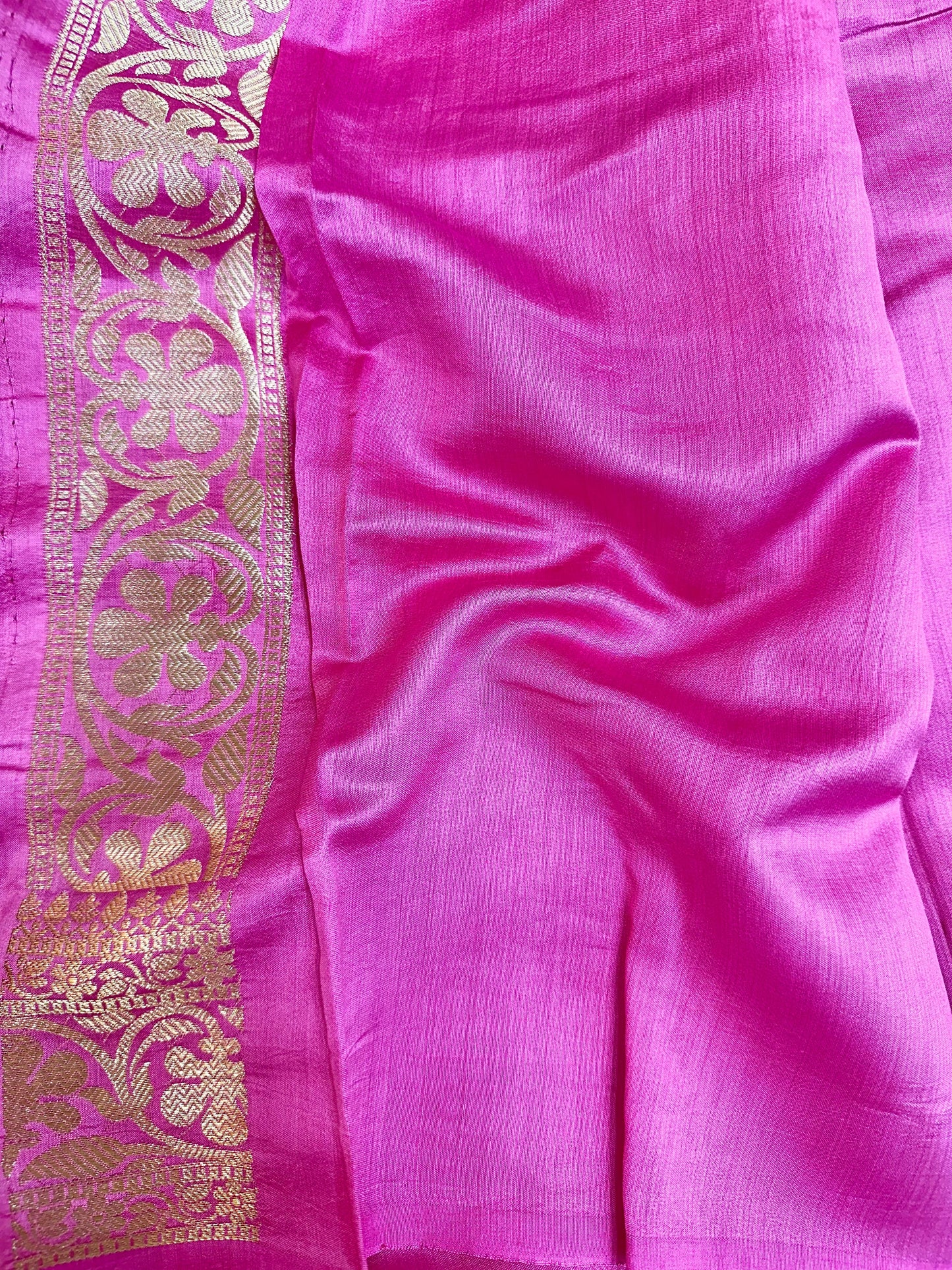 Light Pink Shade Chiniya Silk Saree