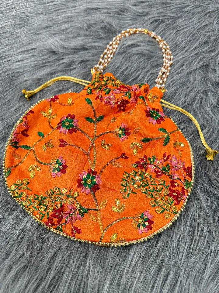 Embroidered Women's Potli Bags