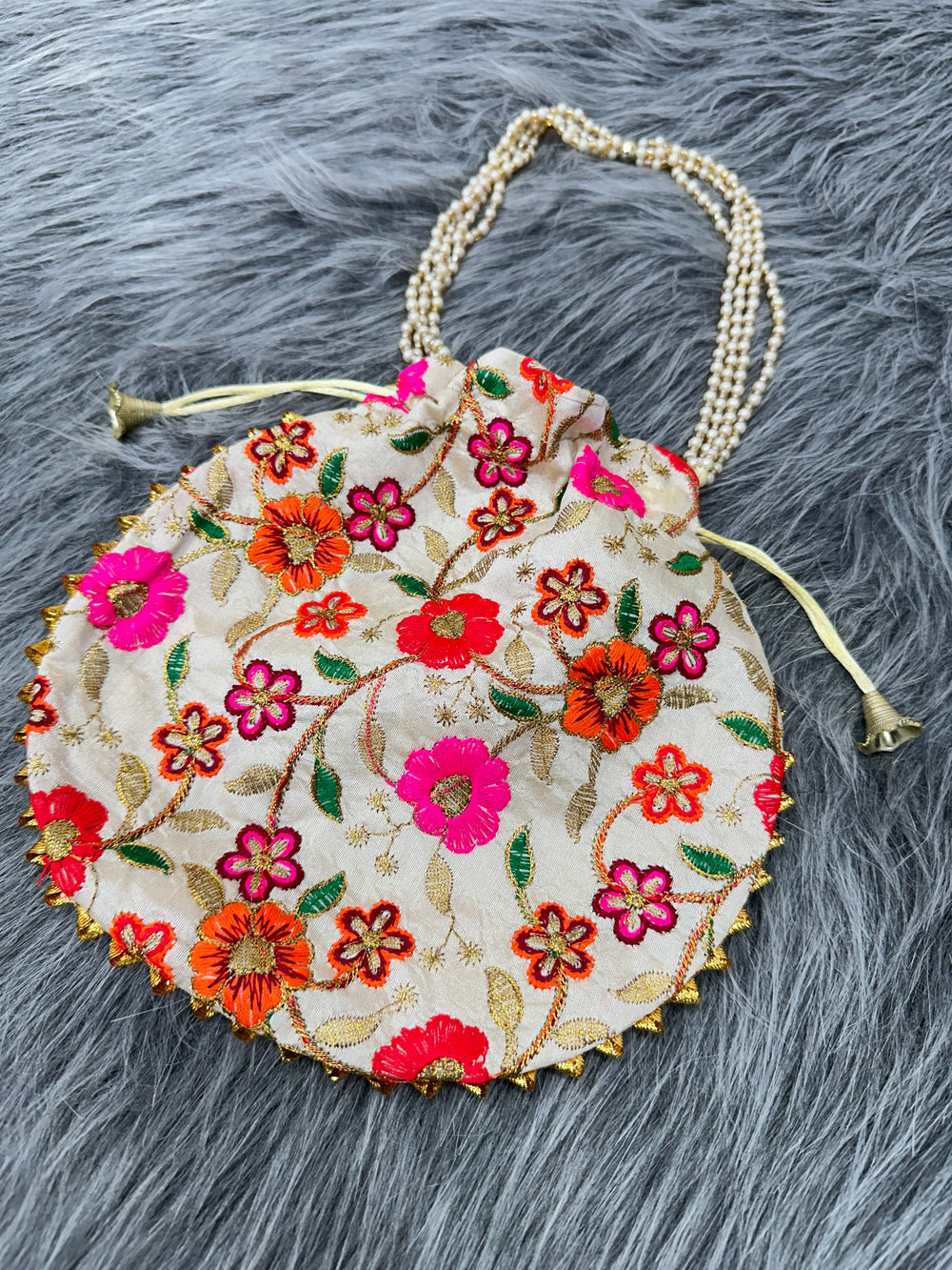 Embroidered Women's Potli Bags