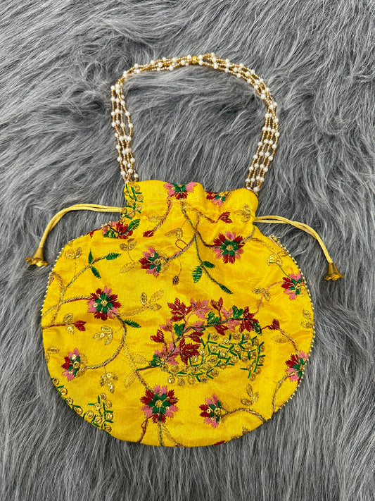 Embroidered Women's Potli Bags