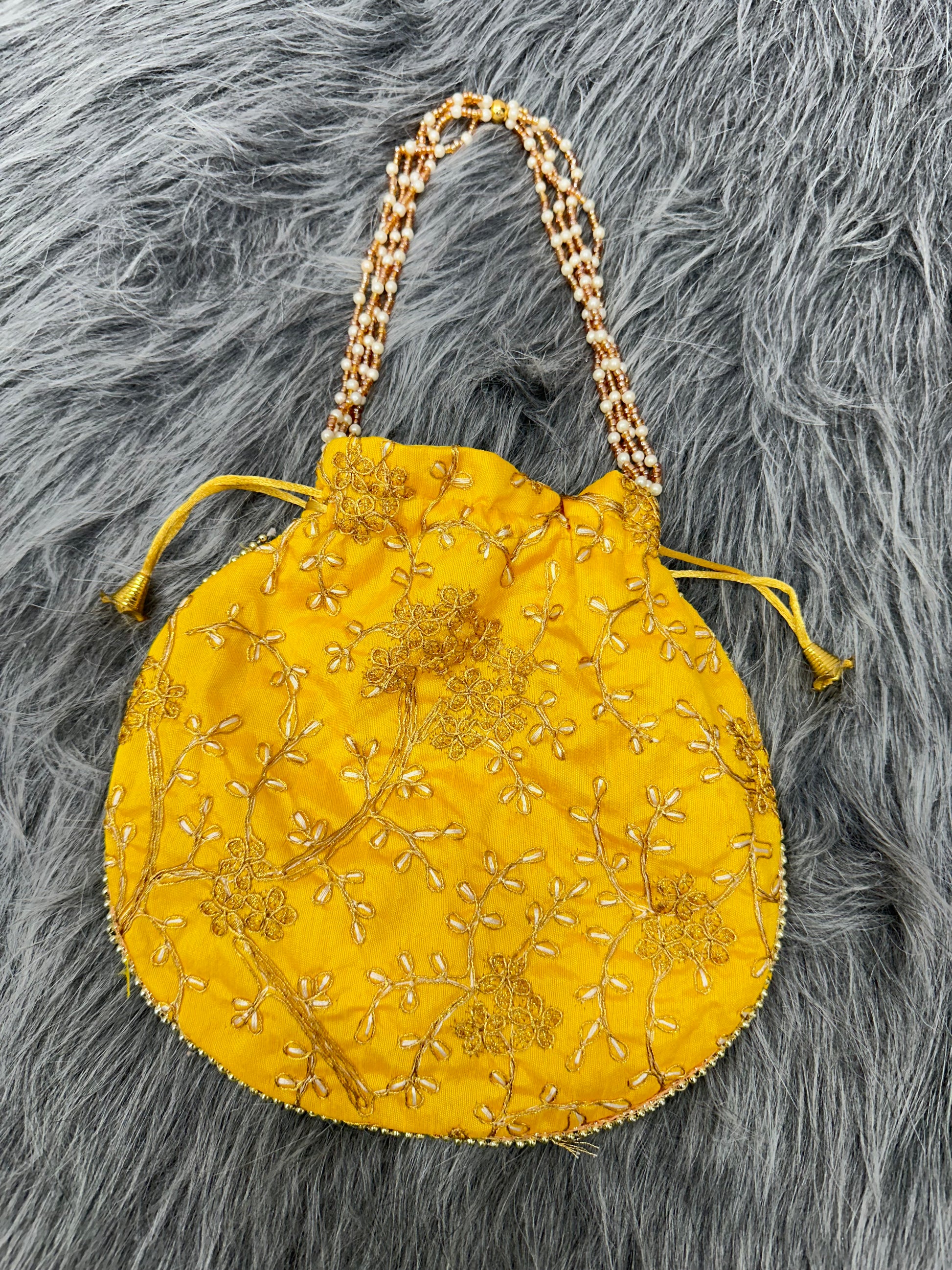 Embroidered Women's Potli Bags 