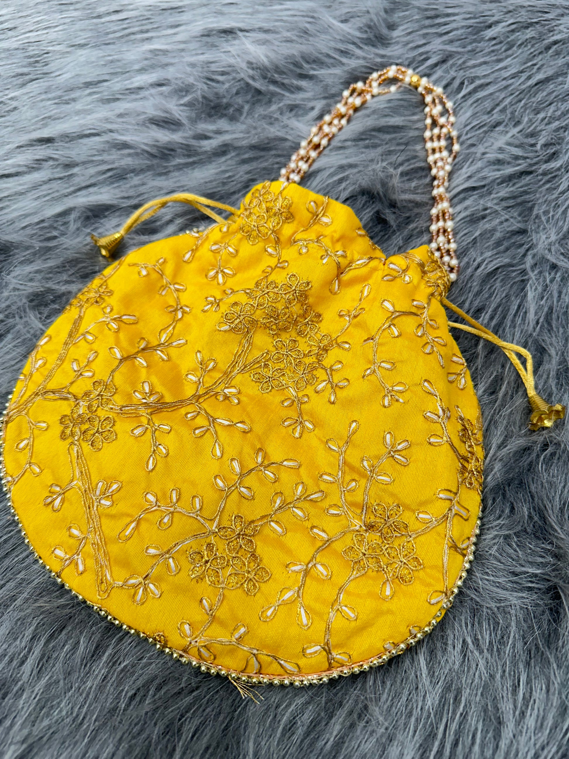 Embroidered Women's Potli Bags 