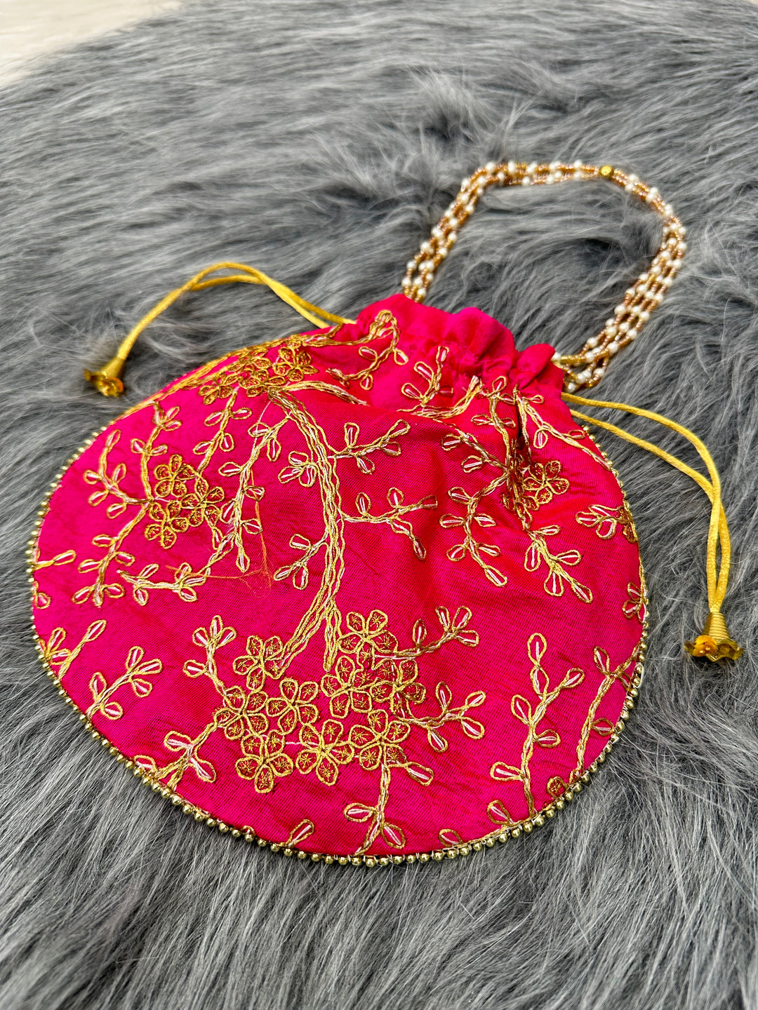 Embroidered Women's Potli Bags