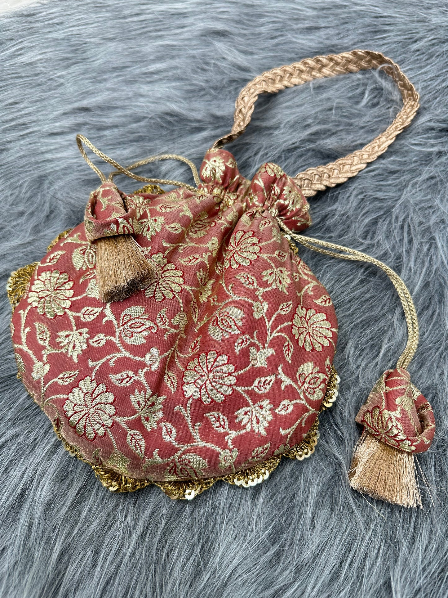 Embroidered Women's Potli Bags 