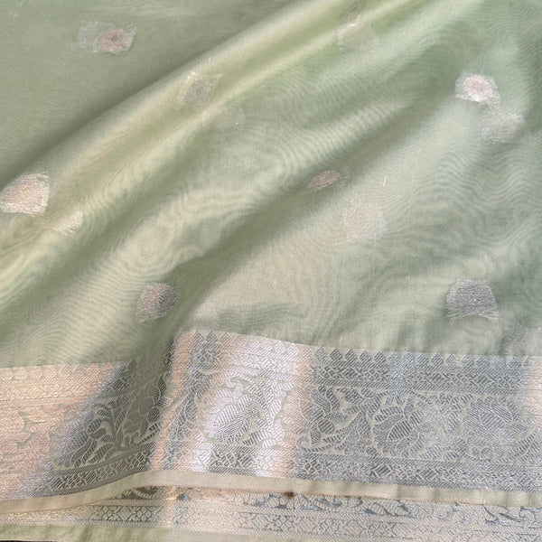 Semi Georgette Khaddi Banarasi Saree