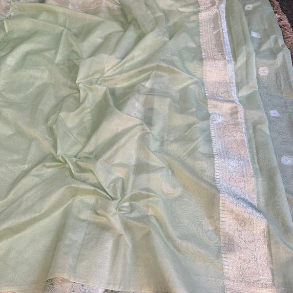 Semi Georgette Khaddi Banarasi Saree