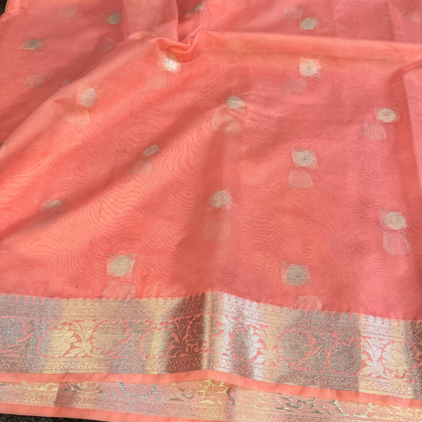 Semi Georgette Khaddi Banarasi Saree