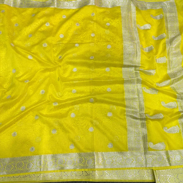 Semi Georgette Khaddi Banarasi Saree