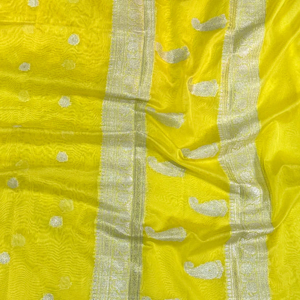 Semi Georgette Khaddi Banarasi Saree