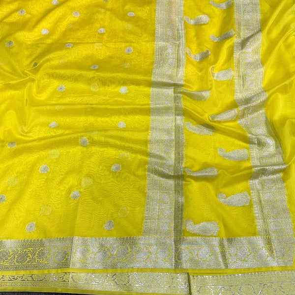 Semi Georgette Khaddi Banarasi Saree