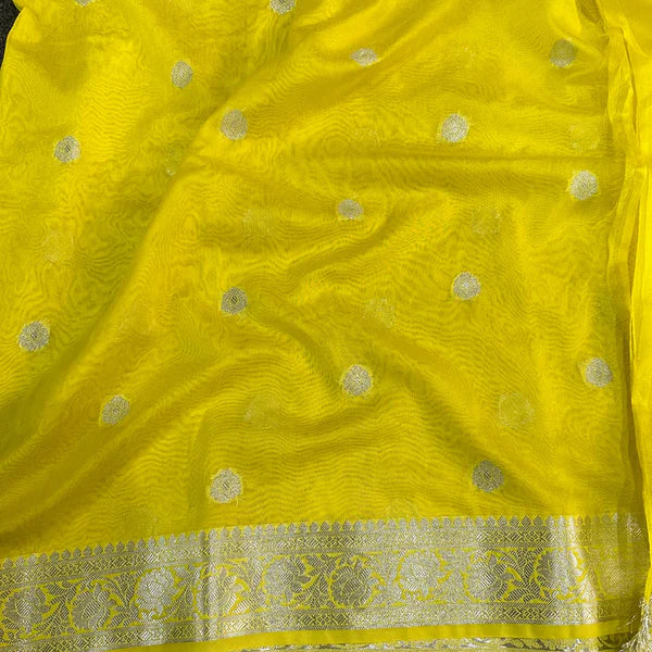 Semi Georgette Khaddi Banarasi Saree