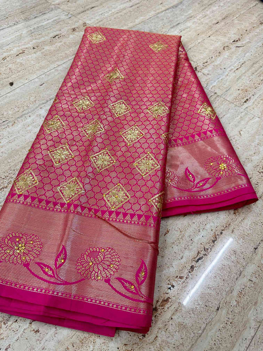 Beautiful Colour Shade Soft Silk Saree