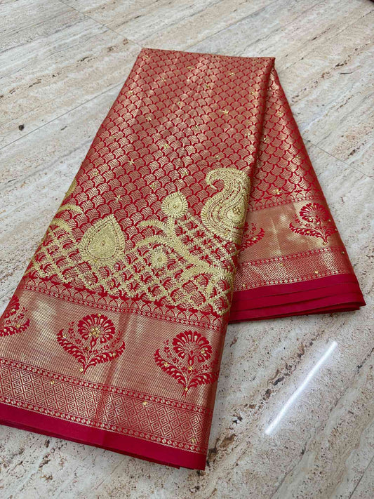 Beautiful Colour Shade Soft Silk Saree