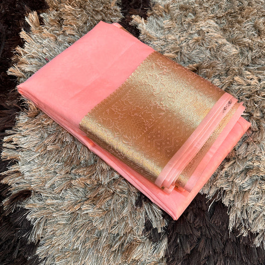 Organza Silk Traditional Banarasi Saree