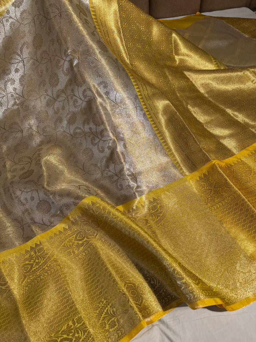 Premium Colour Tissue Silk Saree