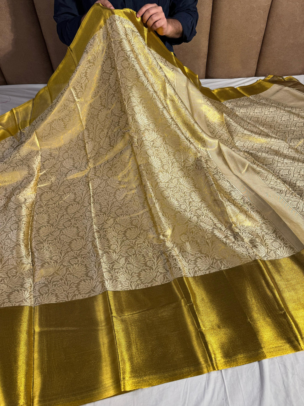 Premium Kanjivaram Tissue Silk Saree 