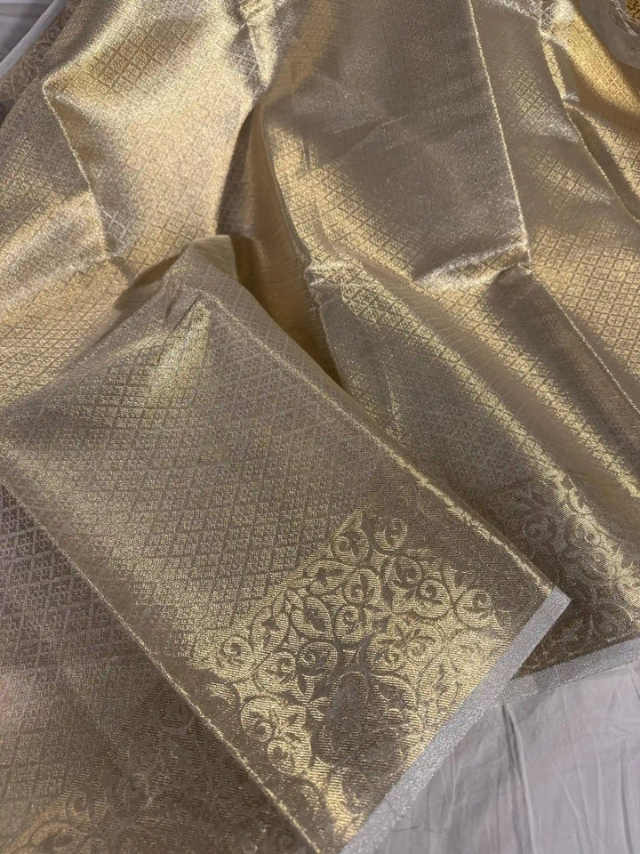 Premium Tissue Silk Banarasi Saree