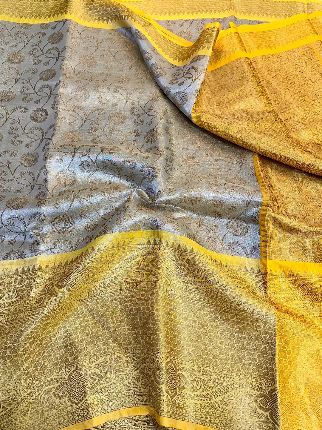 Premium Colour Tissue Silk Saree