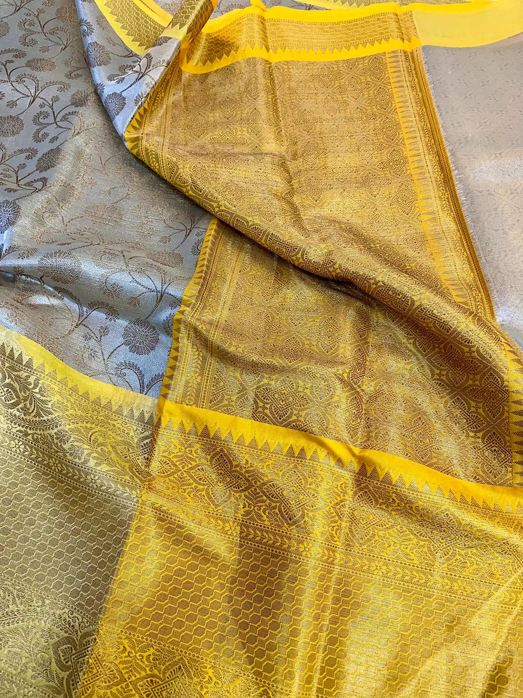 Premium Colour Tissue Silk Saree