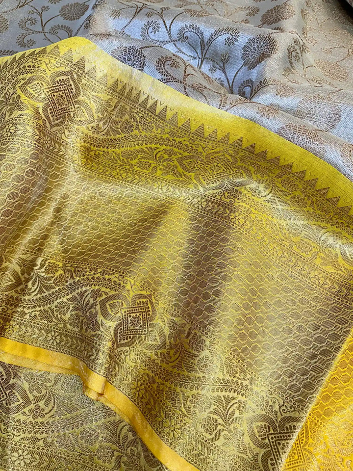 Premium Colour Tissue Silk Saree