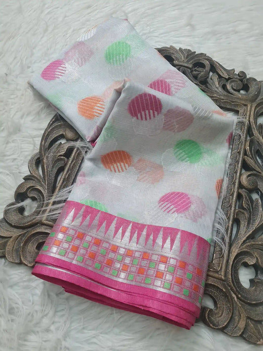 Pretty Soft Silk Exclusive Banarasi Saree