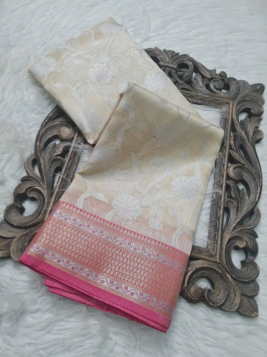 Pretty Soft Silk Exclusive Banarasi Saree