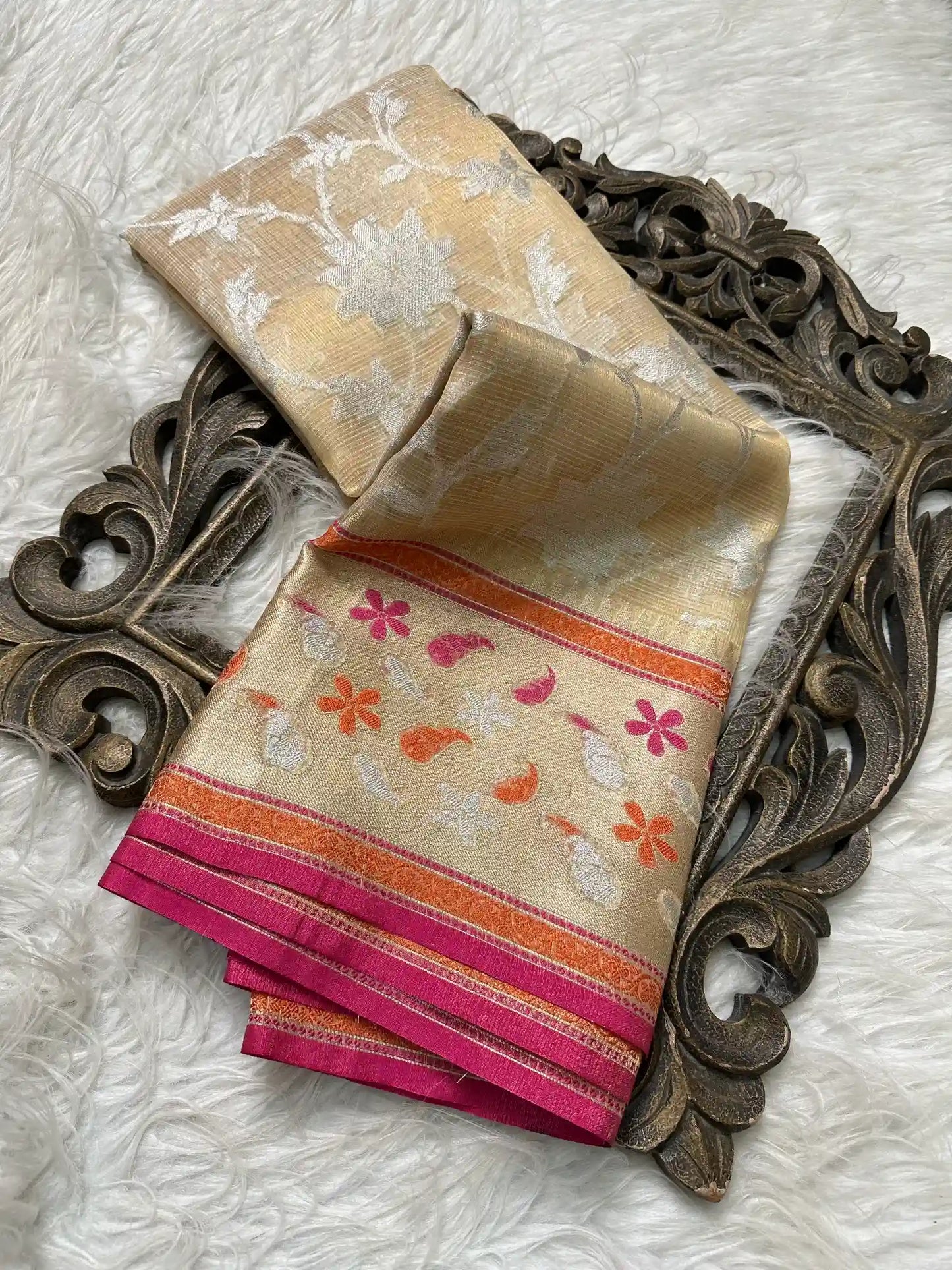 Pretty Soft Silk Exclusive Banarasi Saree