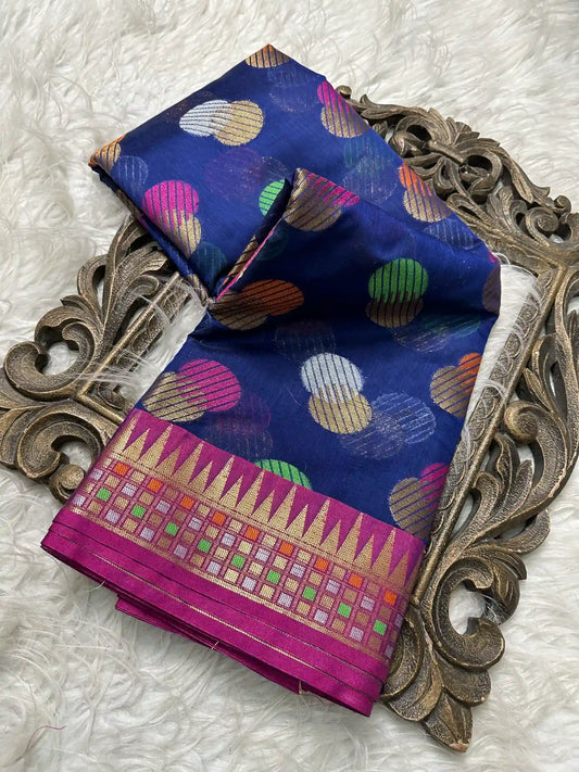 Pretty Soft Silk Exclusive Banarasi Saree