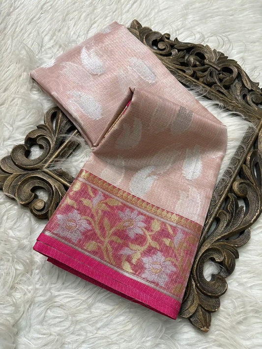 Pretty Soft Silk Exclusive Banarasi Saree