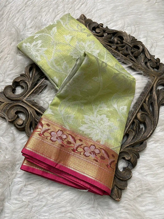 Pretty Soft Silk Exclusive Banarasi Saree