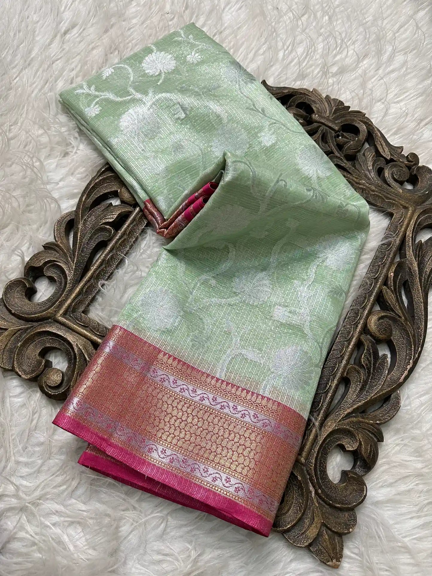 Pretty Soft Silk Exclusive Banarasi Saree