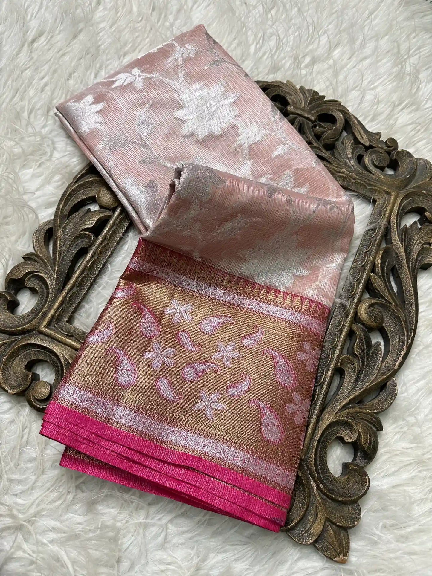 Pretty Soft Silk Exclusive Banarasi Saree