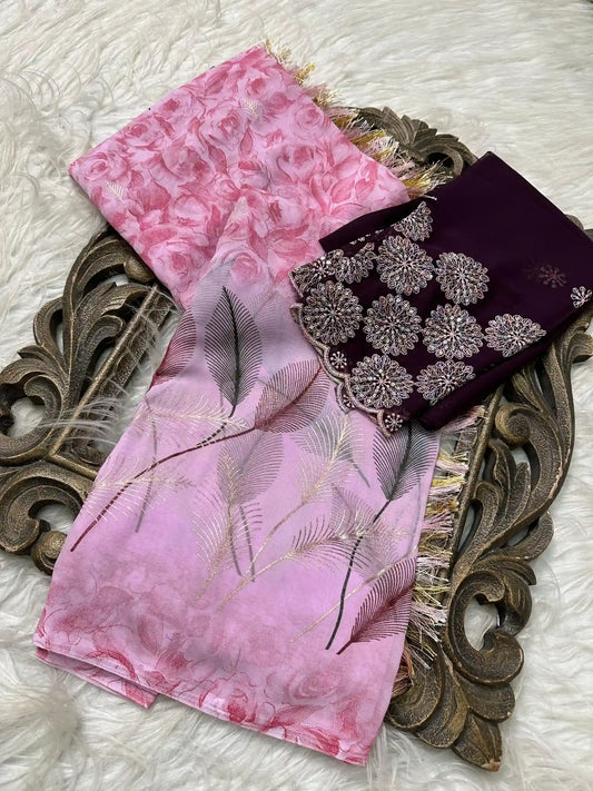 Pretty Soft Silk Exclusive Banarasi Saree