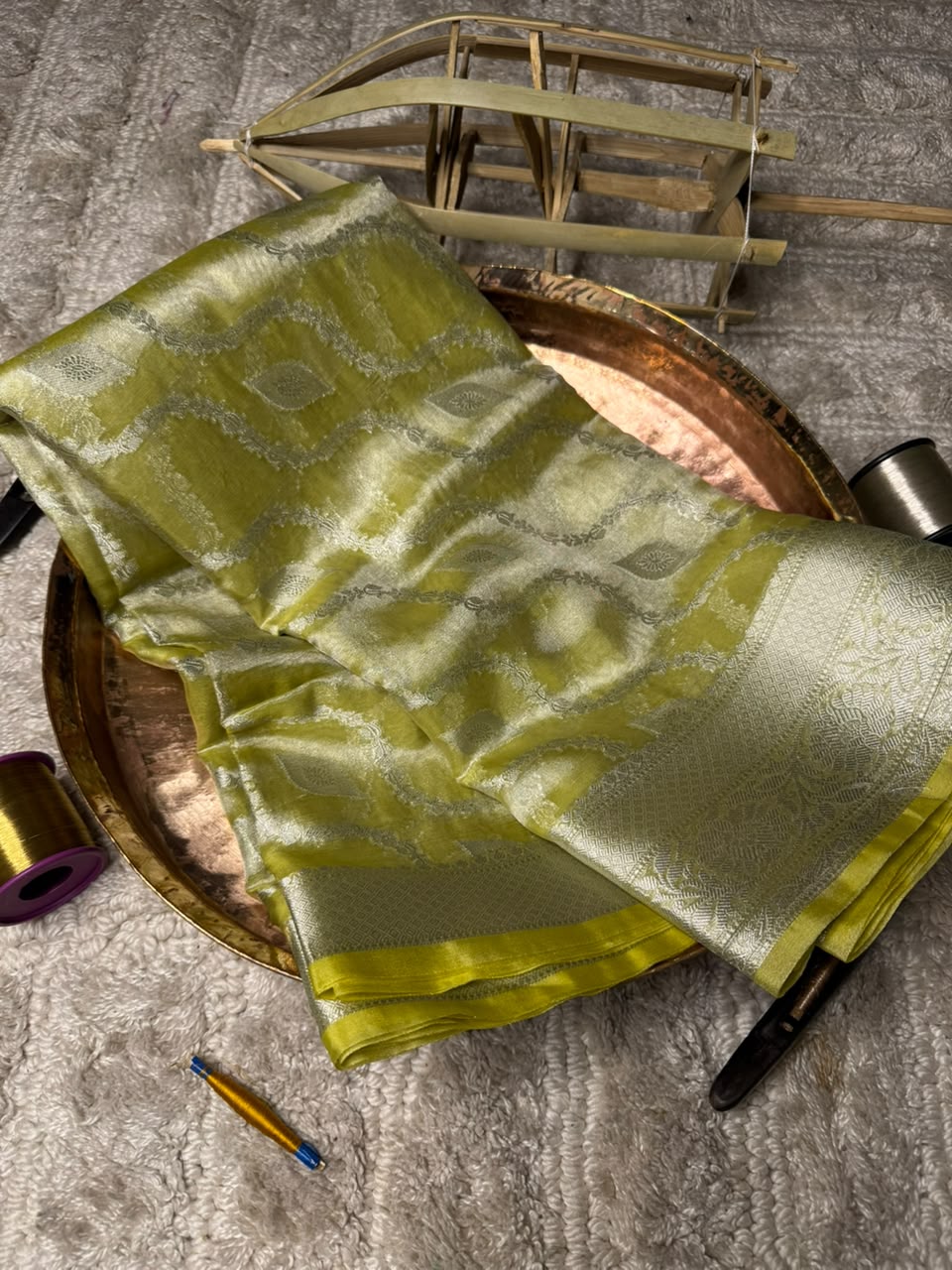 Contemporary Weave Softsilk Heritage Banarasi Saree