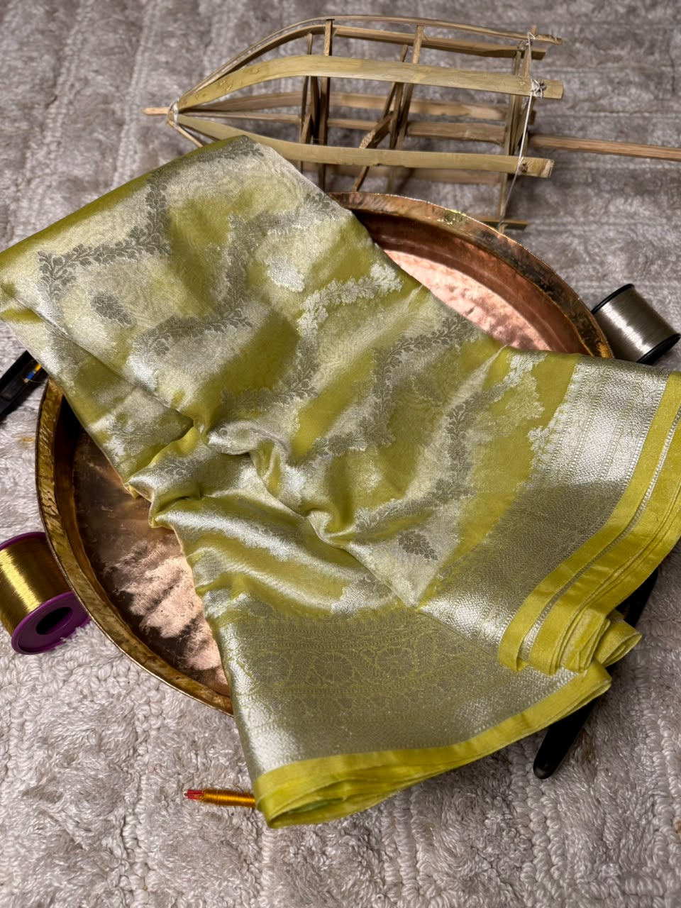 Contemporary Weave Softsilk Heritage Banarasi Saree