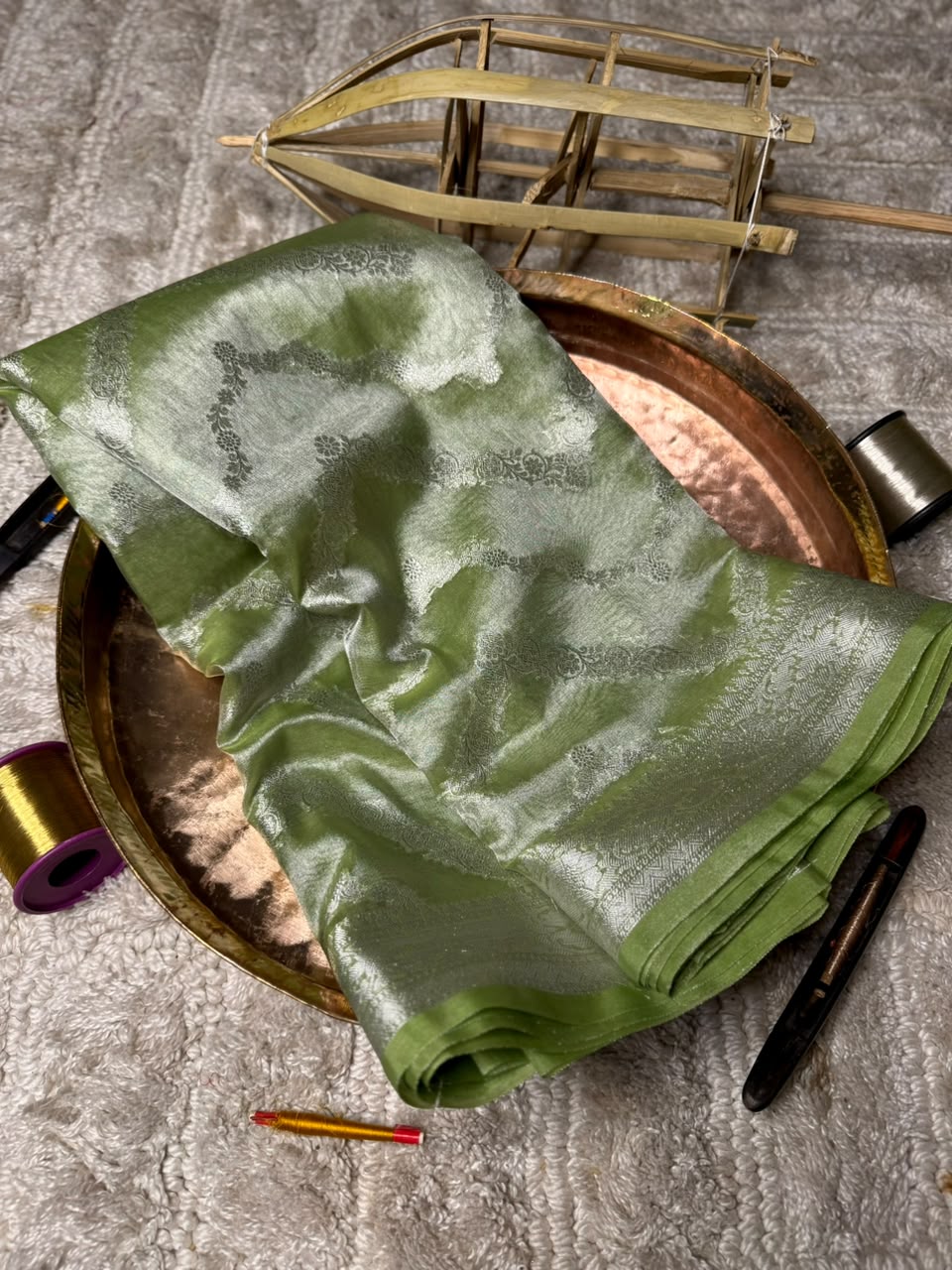 Contemporary Weave Softsilk Heritage Banarasi Saree