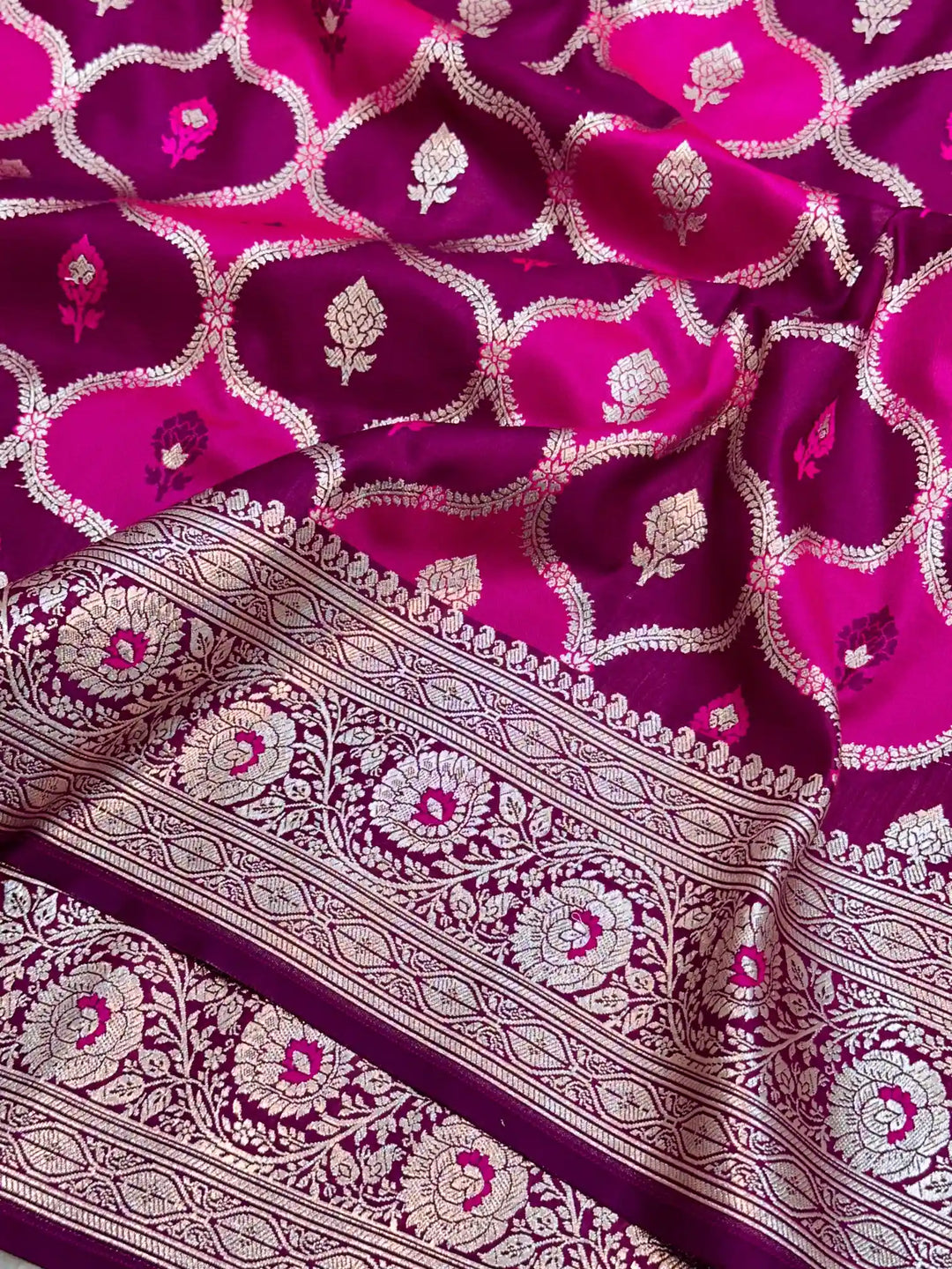 Rangkat Concept Premium Mashru Katan Silk Saree