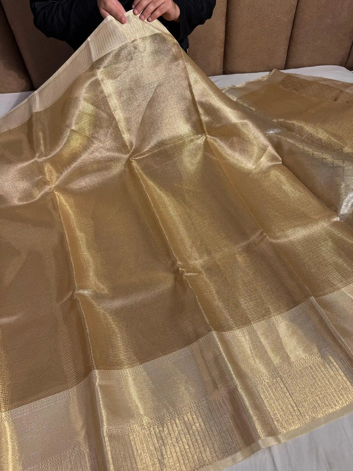Rani Mukherjee Inspired Kanjivaram Tissue Silk Saree